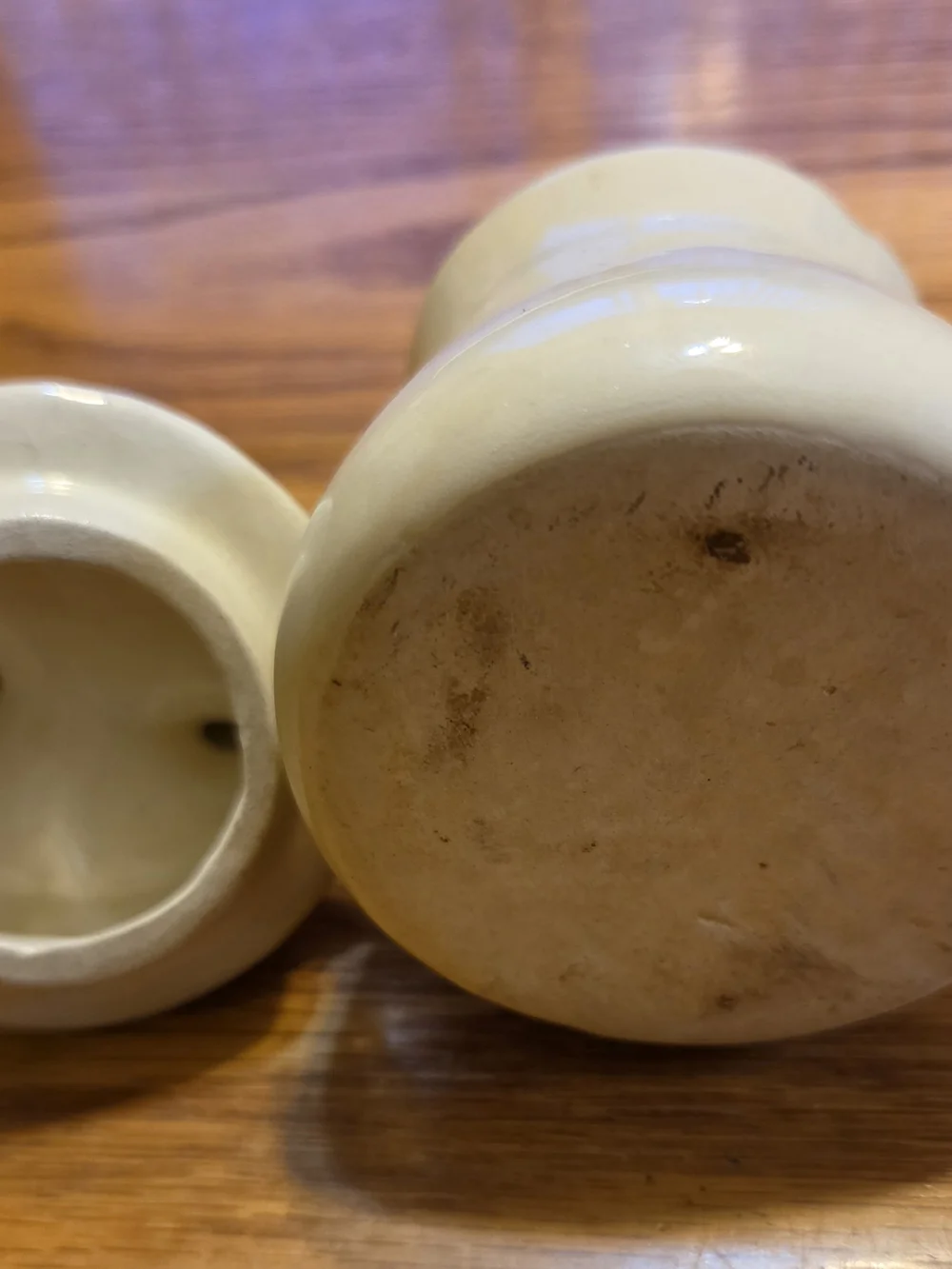 Rare Vintage 1950's DeForest Pixieware Horse Radish Condiment Jar
